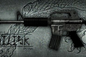 M4A1皮肤<岩浆巨蜥>